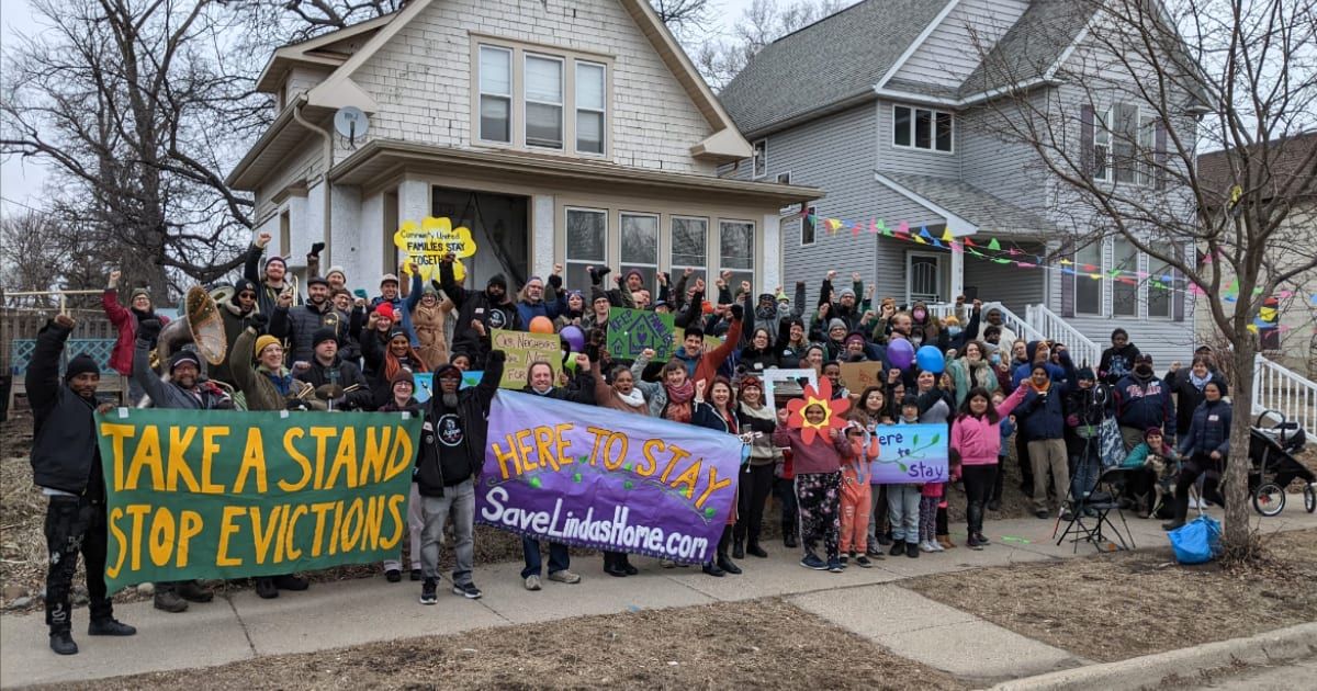 70-year-old was facing eviction so community devised ingenious plan to give her a permanent home